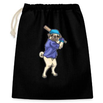 Carlin Baseball Batte de Baseball - Sac cadeau 40 x 50 cm - noir - Devant