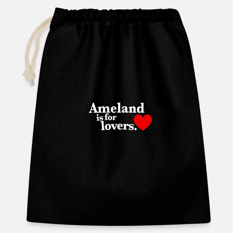 Amamants d’Ameland - Classique I - Sac cadeau 40 x 50 cm - noir