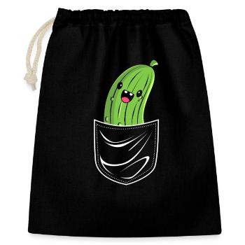 Cucumber Cucumber Pickle - Gift Bag 40 x 50 cm - black - Front