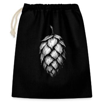 Hops - Gift Bag 40 x 50 cm - black - Front
