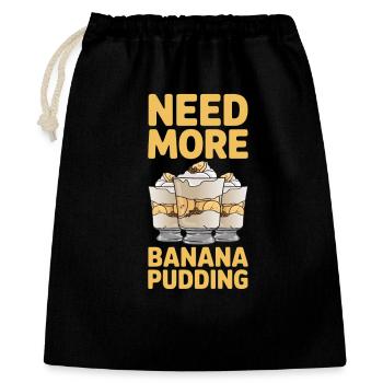 Banana Pudding Banana Pudding Gifts - Gift Bag 40 x 50 cm - black - Front