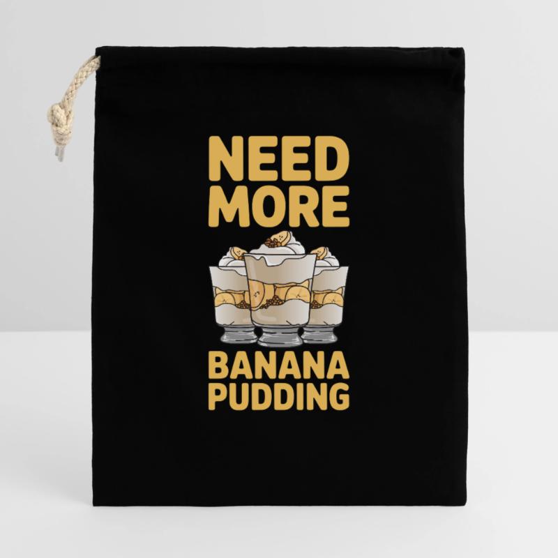 Cadeaux de pudding à la banane Pudding à la banane Sac cadeau 40 x 50 cm