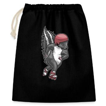 Skunk Inline skating Inline skates - Gift Bag 40 x 50 cm - black - Front