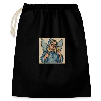 Pato the Fairy - Gift Bag 40 x 50 cm - black - Front