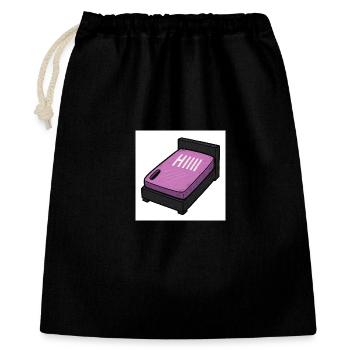 Alarme à court terme avec mode veille - Sac cadeau 40 x 50 cm - noir - Devant