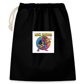 Rock Saurus Guitar Hero - Gift Bag 40 x 50 cm - black - Front