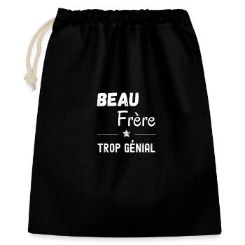 brother-in-law - Gift Bag 40 x 50 cm - black - Front