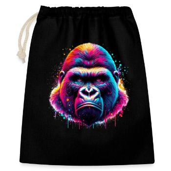Gorilla - Gift Bag 40 x 50 cm - black - Front