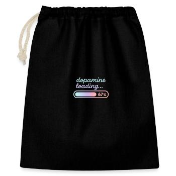 Dopamine Loading Pastel Gradient - Gift Bag 40 x 50 cm - black - Front