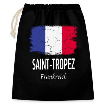 Saint-Tropez - Gift Bag 40 x 50 cm - black - Front