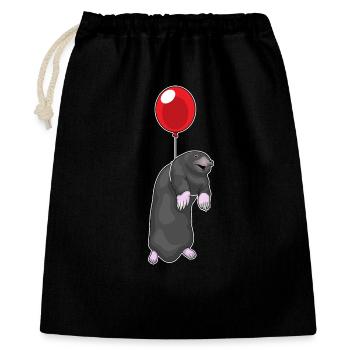 Mole Balloon - Gift Bag 40 x 50 cm - black - Front