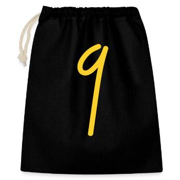 9 - Gift Bag 40 x 50 cm - black - Front