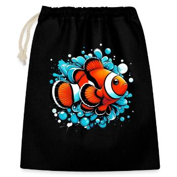 Clownfish - Gift Bag 40 x 50 cm - black - Front