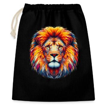 Lion - Gift Bag 40 x 50 cm - black - Front