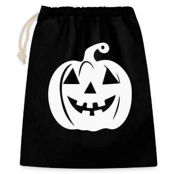 Spooky pumpkin motifs for Halloween - Gift Bag 40 x 50 cm - black - Front