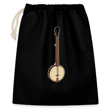 Banjo Bluegrass - Gift Bag 40 x 50 cm - black - Front