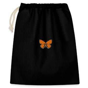 Butterflies: The Great Fire Butterfly - Gift Bag 40 x 50 cm - black - Front