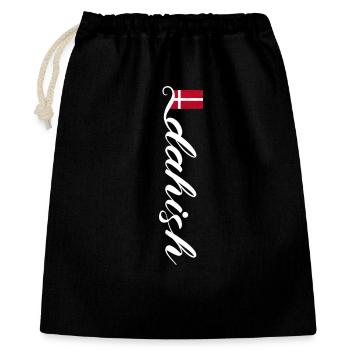 Danemark - Sac cadeau 40 x 50 cm - noir - Devant