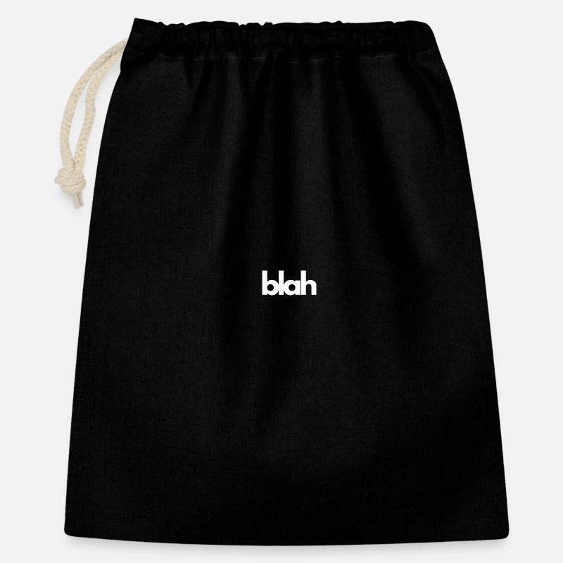 Bla - Sac cadeau 40 x 50 cm - noir