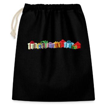 Colorful Gift Packages - Gift Bag 40 x 50 cm - black - Front