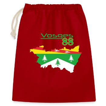 Vosges - Sac cadeau 40 x 50 cm - rouge - Devant