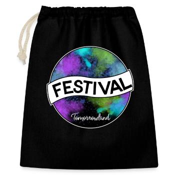 Festival Tomorrowland - Gift Bag 40 x 50 cm - black - Front