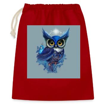The Most Elegant Birds of Prey The Beautiful Fantá Owl - Gift Bag 40 x 50 cm - red - Front