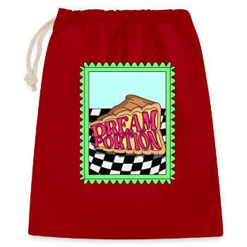 DREAM PORTION - Gift Bag 40 x 50 cm - red - Front