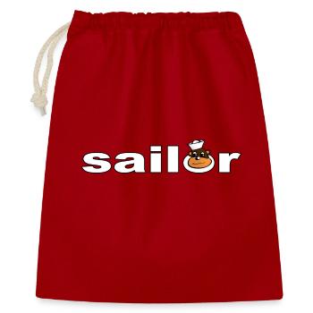 Sailor - Gift Bag 40 x 50 cm - red - Front