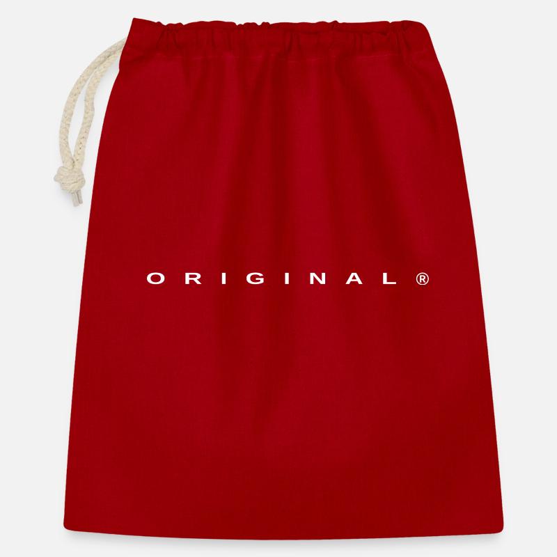 Langue source - Sac cadeau 40 x 50 cm - rouge