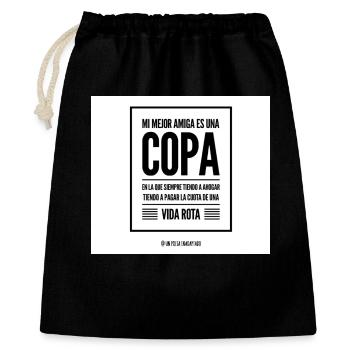 My Cup: Broken Life and Odds - Gift Bag 40 x 50 cm - black - Front