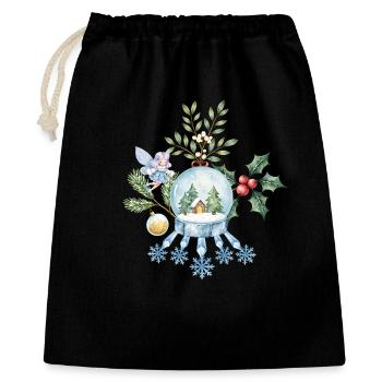 Enchanted Christmas Ball - Gift Bag 40 x 50 cm - black - Front
