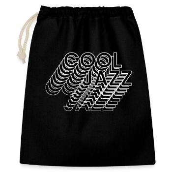Cool Jazz Kinetic Lines - Gift Bag 40 x 50 cm - black - Front