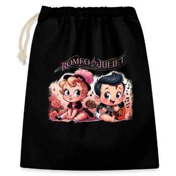Romeo and Juliet - Gift Bag 40 x 50 cm - black - Front