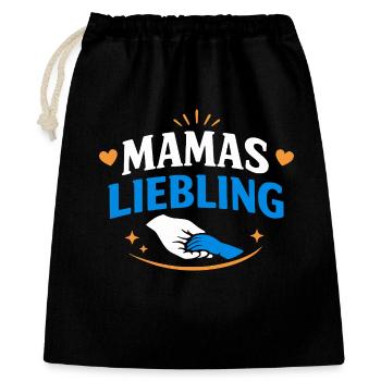 MamasLiebling – Herzhand Connection - Gift Bag 40 x 50 cm - black - Front