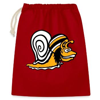 snail reggae music rasta hair hat Jamaica - Gift Bag 40 x 50 cm - red - Front