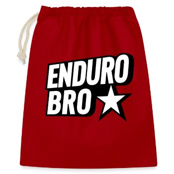 Enduro Bro Mountain Bike - Gift Bag 40 x 50 cm - red - Front