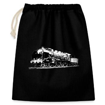 LOCOMOTIVE PACIFIC - Gift Bag 40 x 50 cm - black - Front