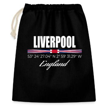 Liverpool - Gift Bag 40 x 50 cm - black - Front