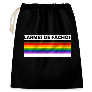 Tears of fascists - Gift Bag 40 x 50 cm - black - Front