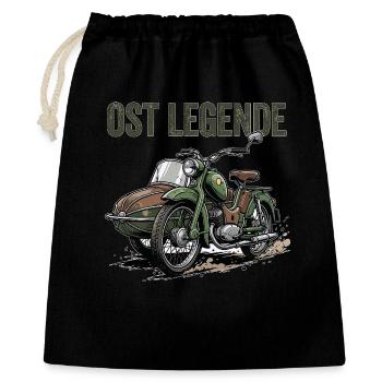 Mobylette East Legend - Sac cadeau 40 x 50 cm - noir - Devant