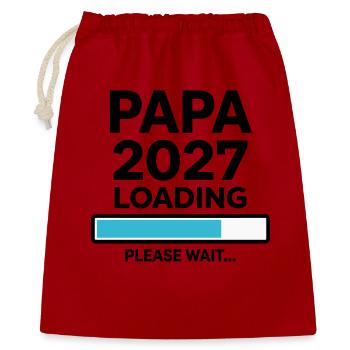 Daddy-to-be 2027 Loading - Gift Bag 40 x 50 cm - red - Front