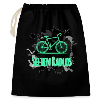 Bicycle - Gift Bag 40 x 50 cm - black - Front