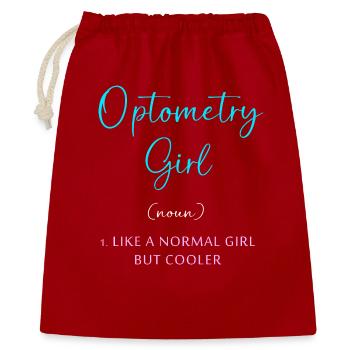 Optician Ophthalmologist Optics - Gift Bag 40 x 50 cm - red - Front
