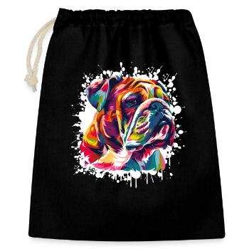 Dog Dog Art Graffiti - Gift Bag 40 x 50 cm - black - Front