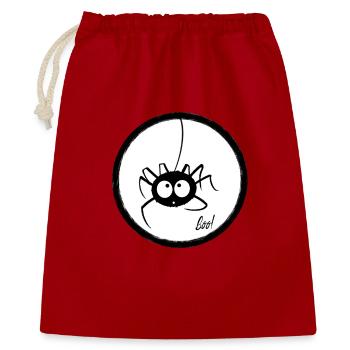 Cute spider - Gift Bag 40 x 50 cm - red - Front