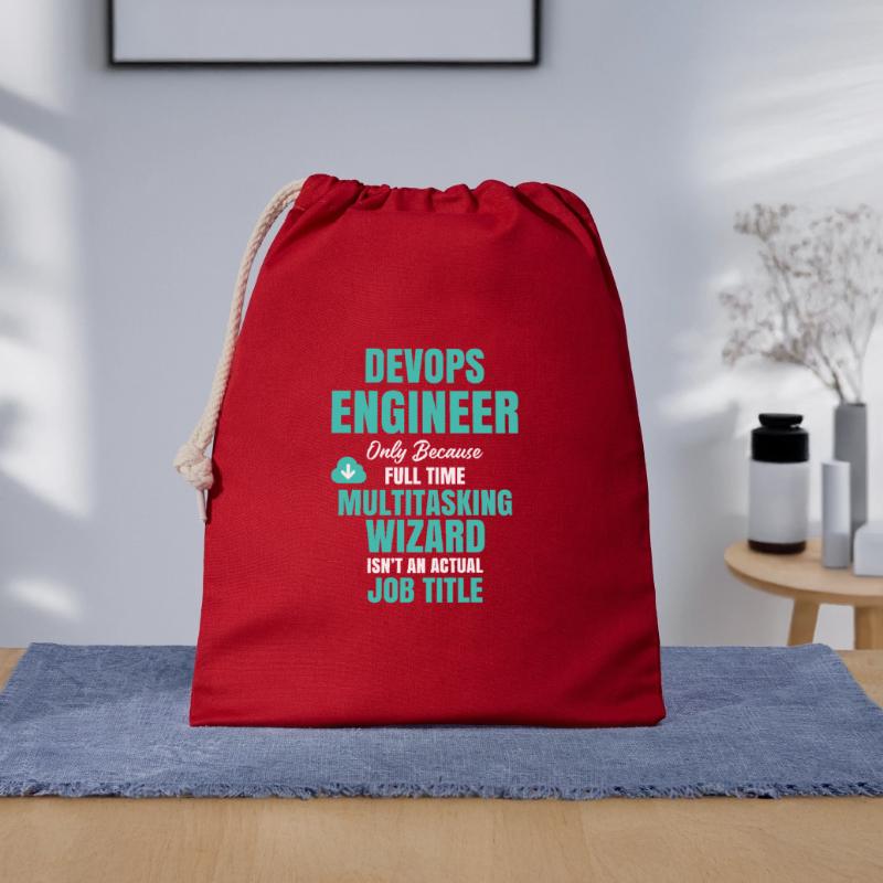 DevOps Engineer Multitasking-Assistent Geschenkbeutel aus Baumwolle (40 x 50 cm)