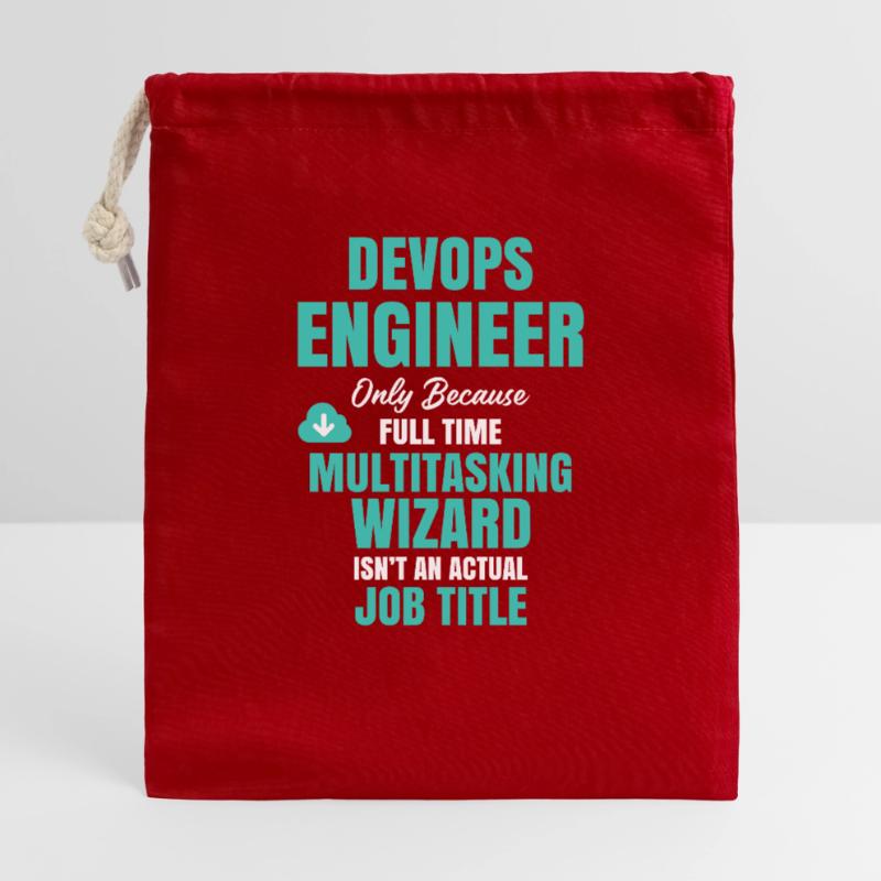 DevOps Engineer Multitasking-Assistent Geschenkbeutel aus Baumwolle (40 x 50 cm)