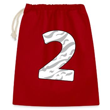 2 - Sac cadeau 40 x 50 cm - rouge - Devant