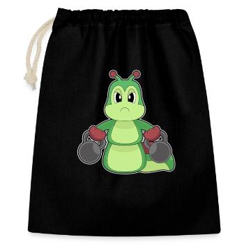 Caterpillar Bodybuilder Haltères Musculation - Sac cadeau 40 x 50 cm - noir - Devant